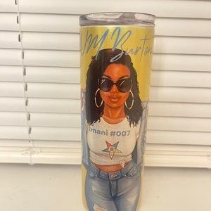 Custom Eastern Star Tumbler