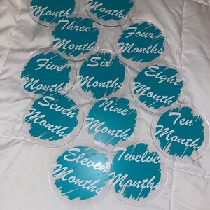 Baby Milestone Plaques