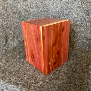 Aromatic Cedar Cremation Urn for Adult Human Ashes, up to 140 pounds
