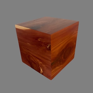 Aromatic Cedar Cremation Urn for ashes, up to 40 pounds