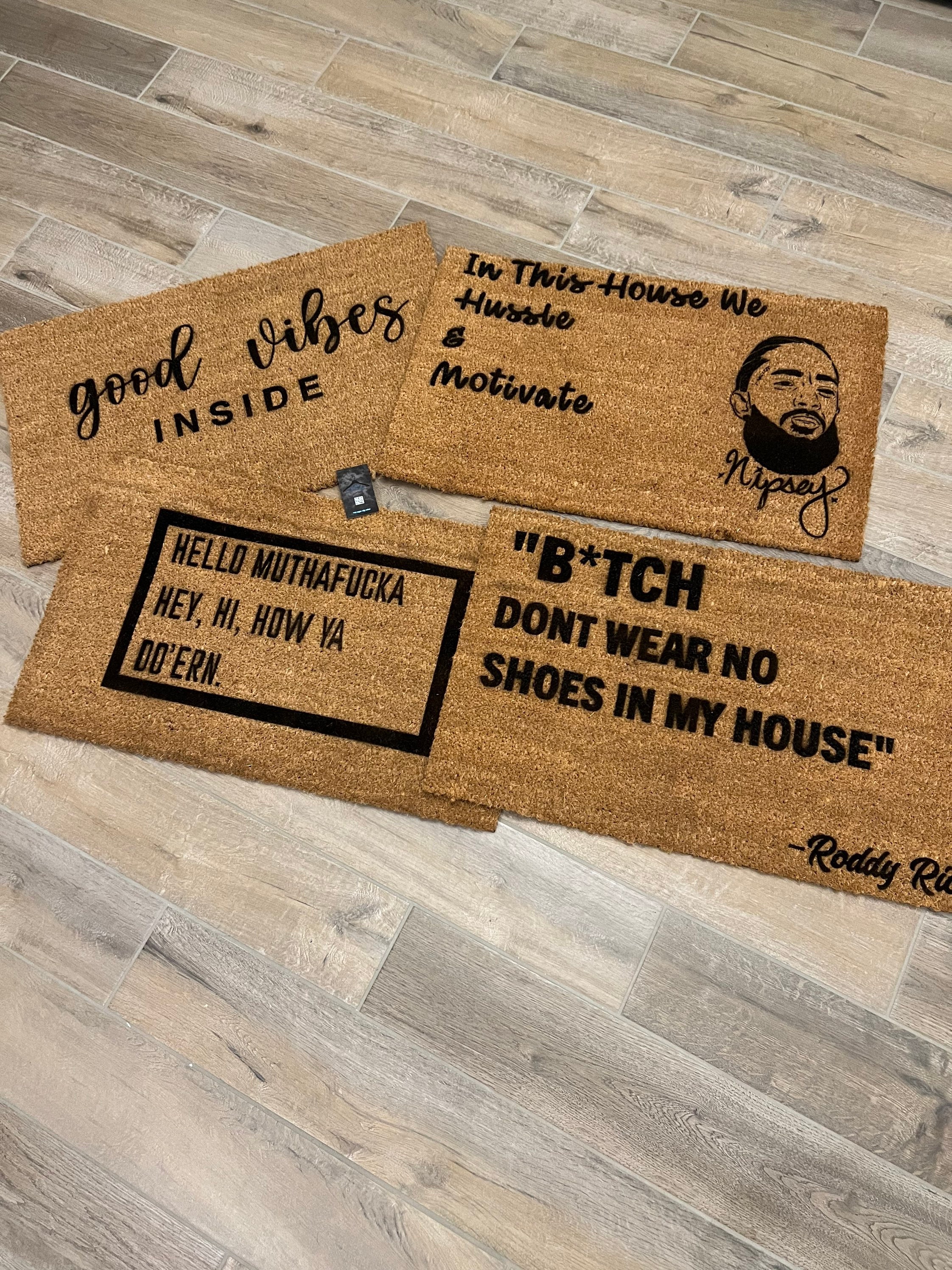 Dont Wear No Shoes in My House Rug - Etsy