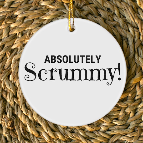 Absolutely Scrummy, Ornament, The Great British Bake Off, Ornaments, GBBO, Great British Baking Show, Gift Ideas