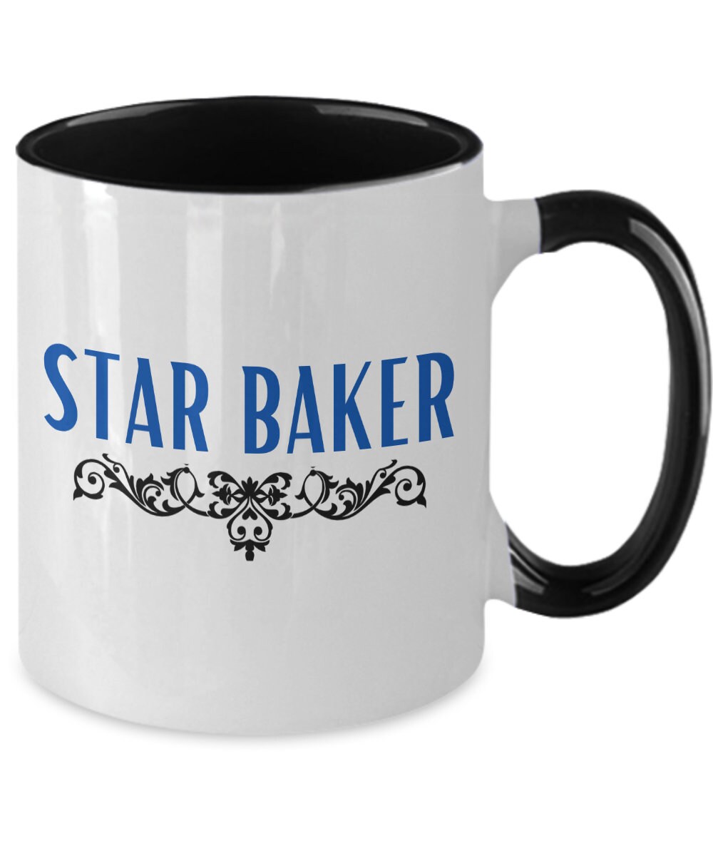 Star Baker Coffee Cup, White Elephant, Tea Cup, Great British Baking Show, Baker, Gift Ideas