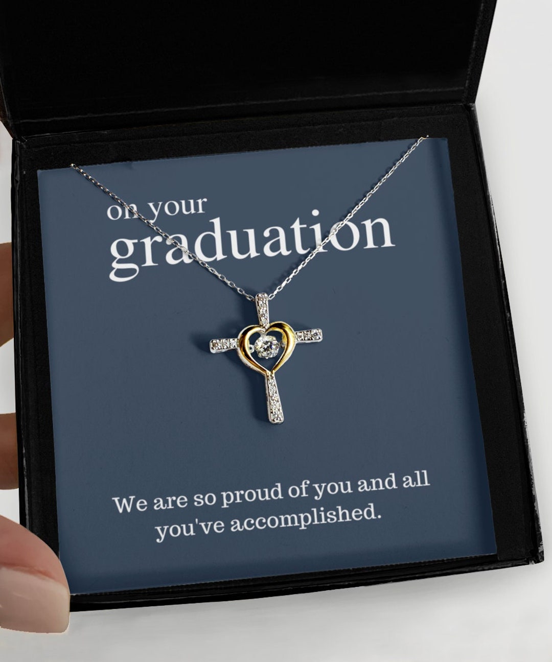 Graduation Crosses Graduation Necklace, Cross, Graduation Gift, Graduation Jewelry, Class ...