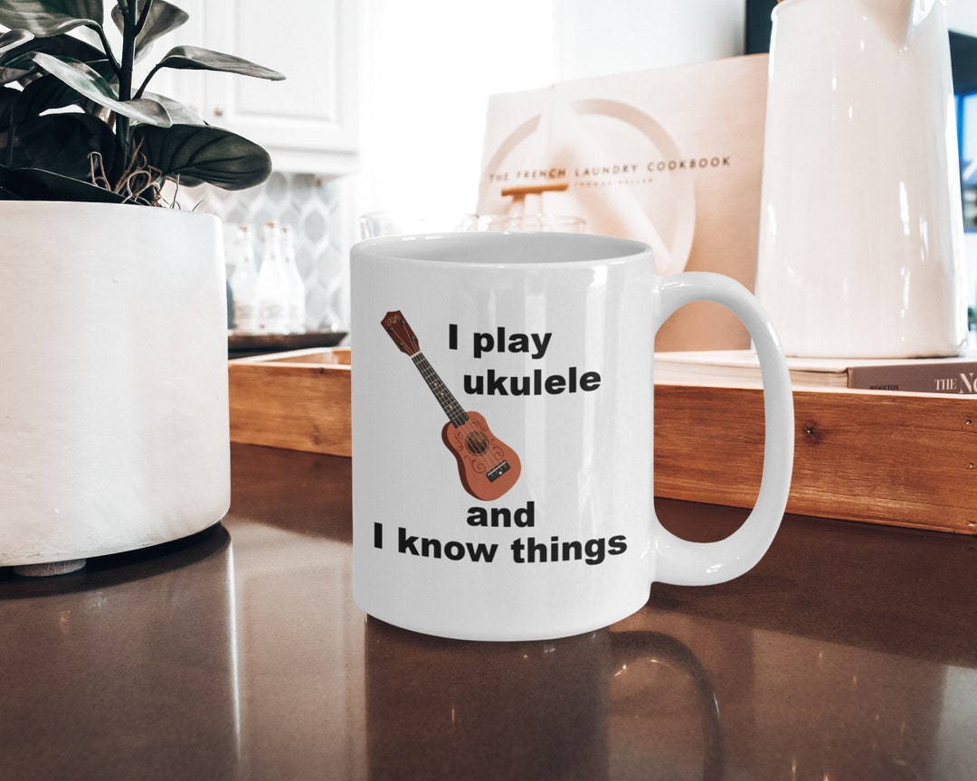Ukulele Coffee Cup Ukelele Ukulele Player 15oz Mug Funny Etsy