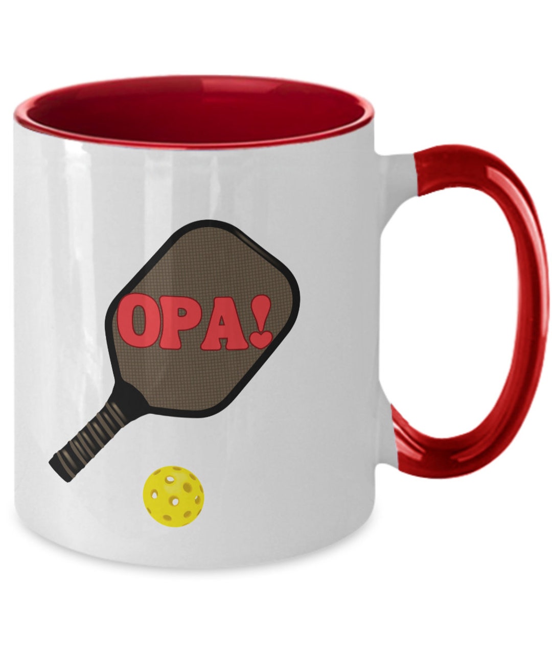 Opa, Pickleball Coffee Cup, Funny Gifts, Gift for Grandma, Birthday