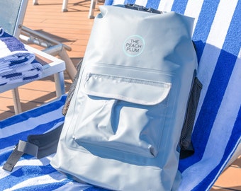 Cruise Waterproof PVC Tarpaulin 22 Liter Backpack Bag Cruise Excursion Bag - Cruise Product
