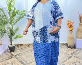 LATANYA- Handmade Ankara Kaftan- Women Agbada Dress- Danshiki  African Dress-Beautiful Kaftan Boubou Dress For a Chic and Comfortable Look