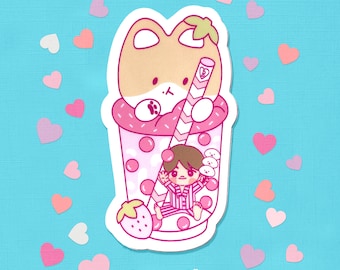 Baekhyun Boba Sticker