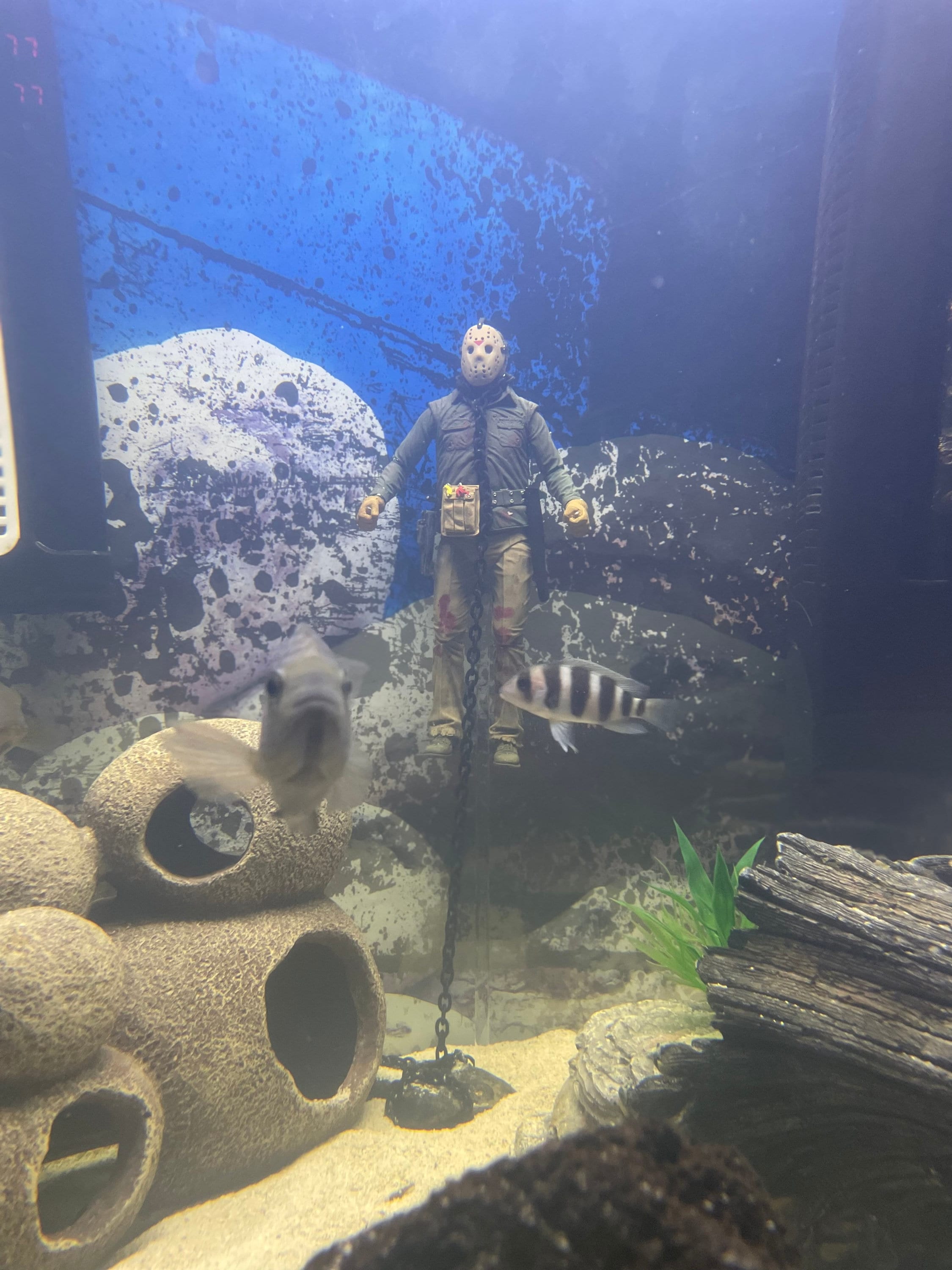 Jason Vorhees Aquarium Decoration Etsy