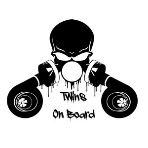 Twin Turbo Decal