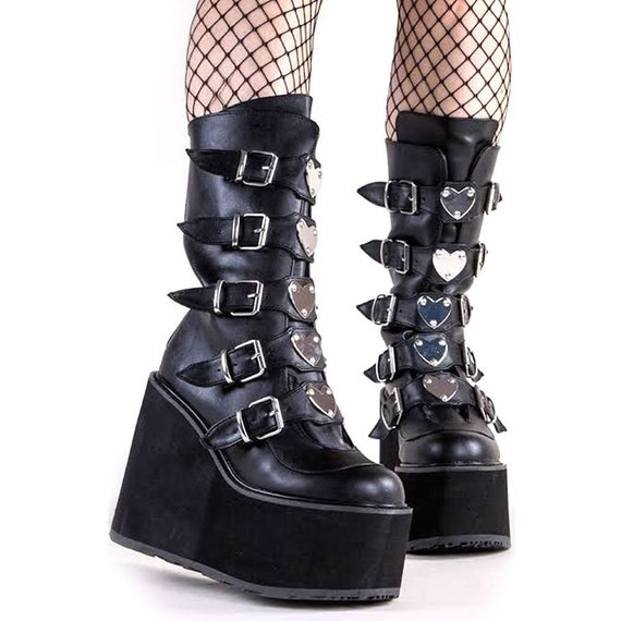 tall boots emo