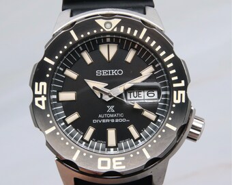 Rare Seiko SKX781K1 Orange SCUBA Dial Monster Men's | Etsy