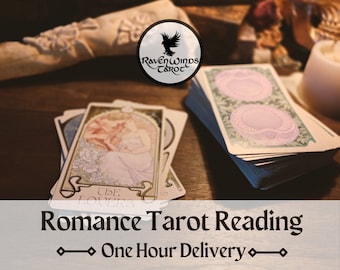 Lectura romántica de una hora / Lectura de relaciones / Lectura de tarot de amor / Intuitiva / Lectura en la misma hora / Tarot / Lectura de ex amor / Brujería