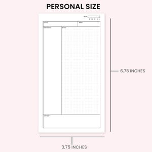 Printable Cornell Notes, Notes Paper, Lecture Notes Taking, Dot Grid ...