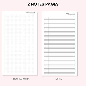 Printable Cornell Notes, Notes Paper, Lecture Notes Taking, Dot Grid ...