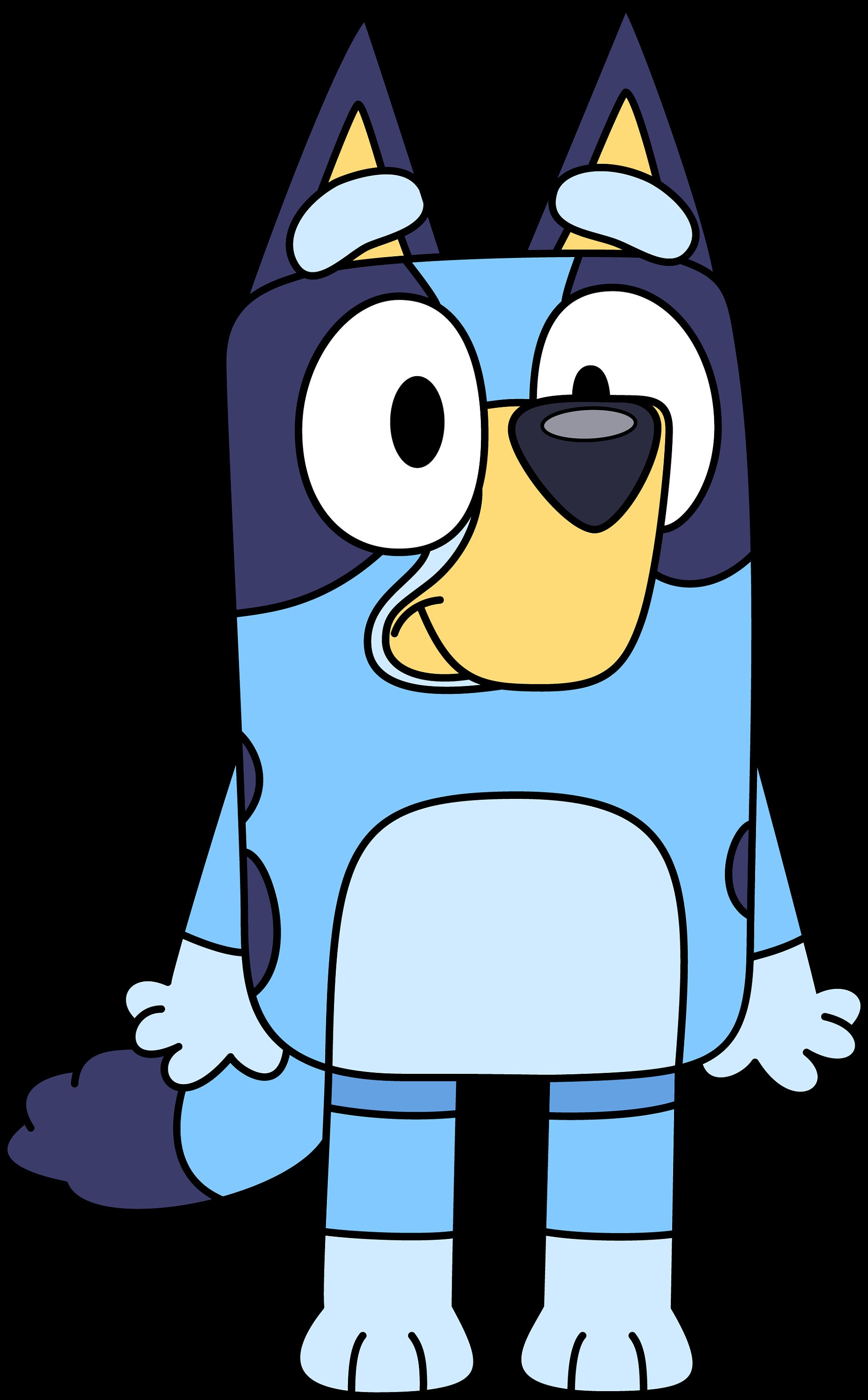 Bluey Face SVG Bluey Face SVG