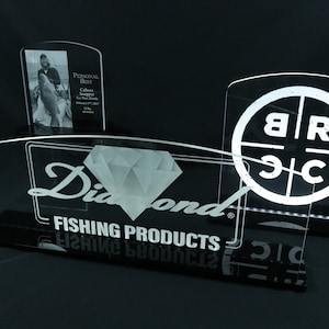 Personalisierte Fotolampe | Feier Geschenk | Erinnerungsgeschenk | Bester Fang | Kundenspezifische Led Schreibtischlampe | Logo