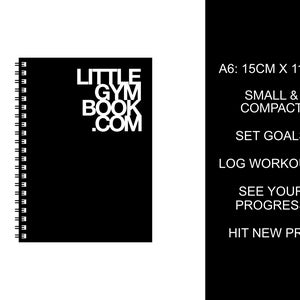 A6 Mini Workout Journal