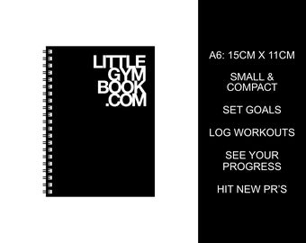 A6 Mini Workout Journal