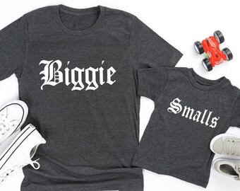 biggie smalls father son shirts