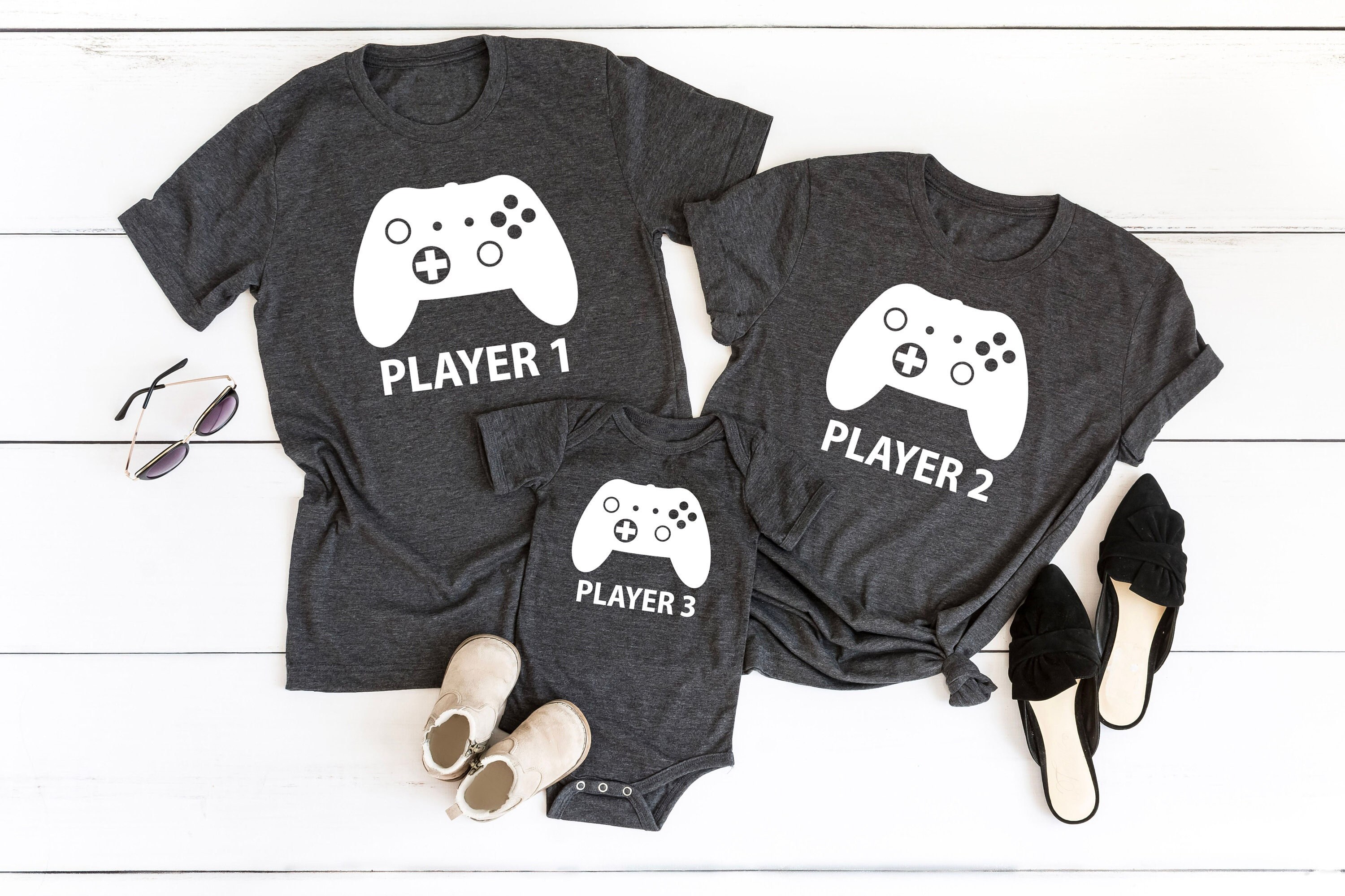 Player 1  Funny, cute & nerdy t-shirts