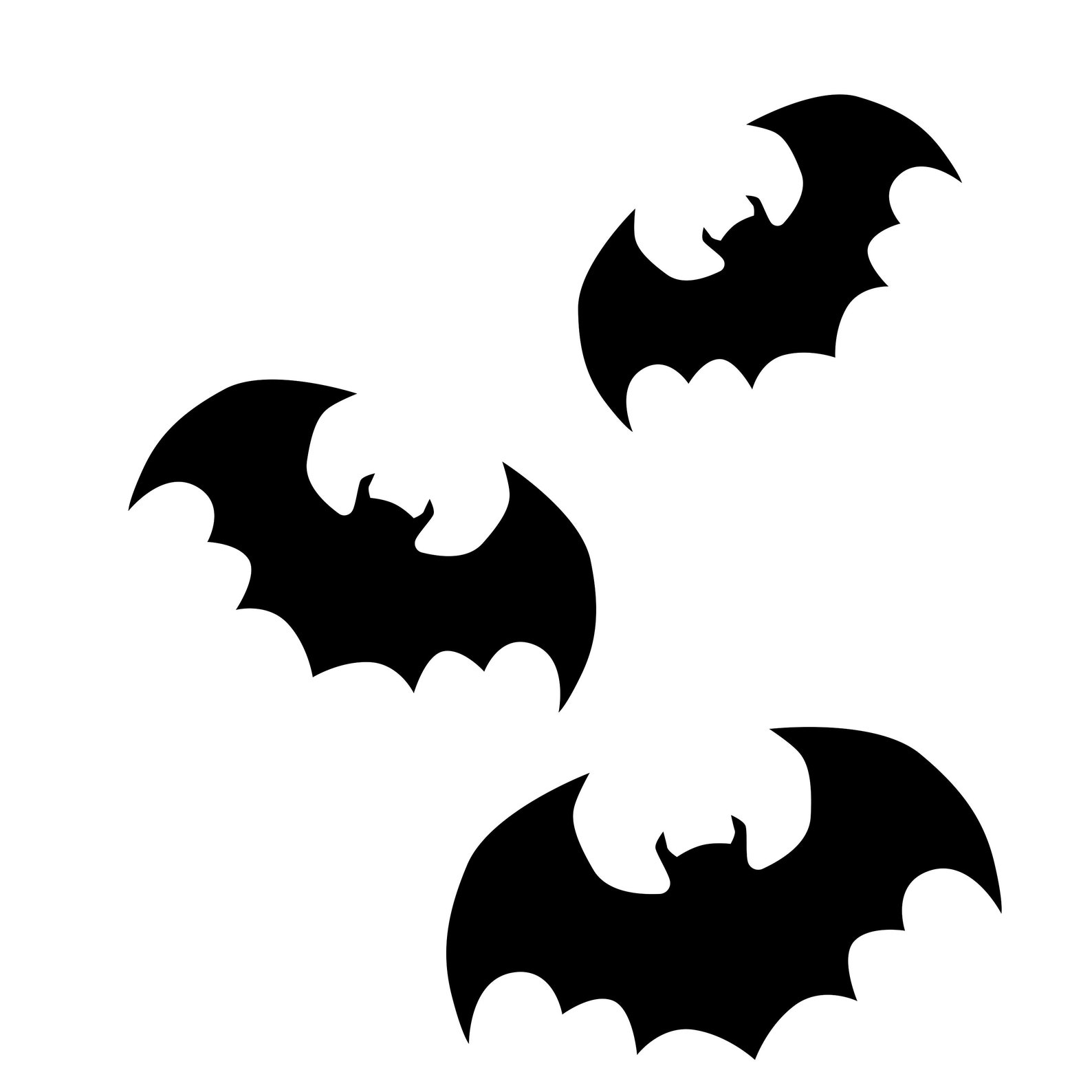 BATS Multiple bat SVG Halloween Bat SVG Bat Vector Spooky Etsy