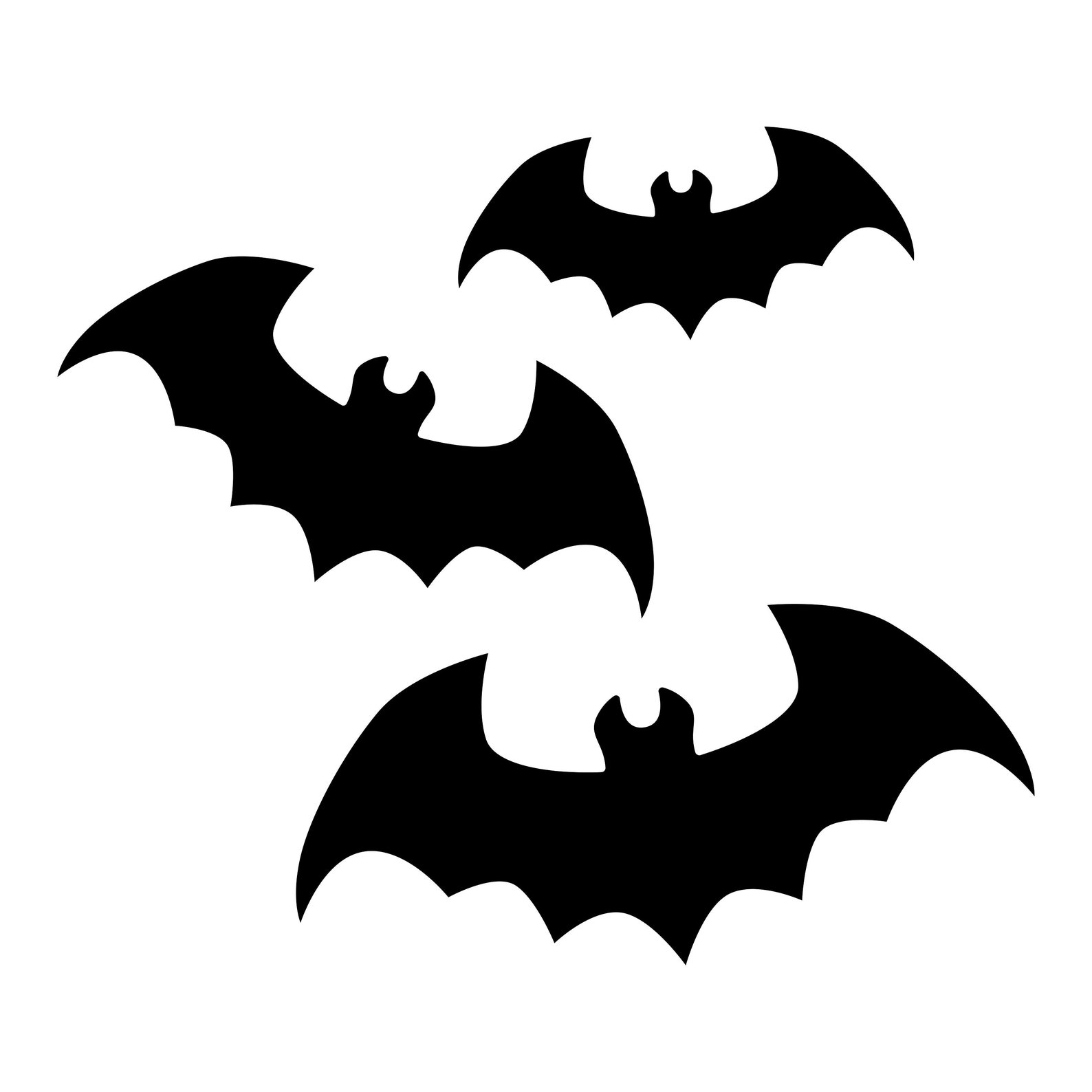 BATS Multiple bat SVG Halloween Bat SVG Bat Vector Spooky | Etsy
