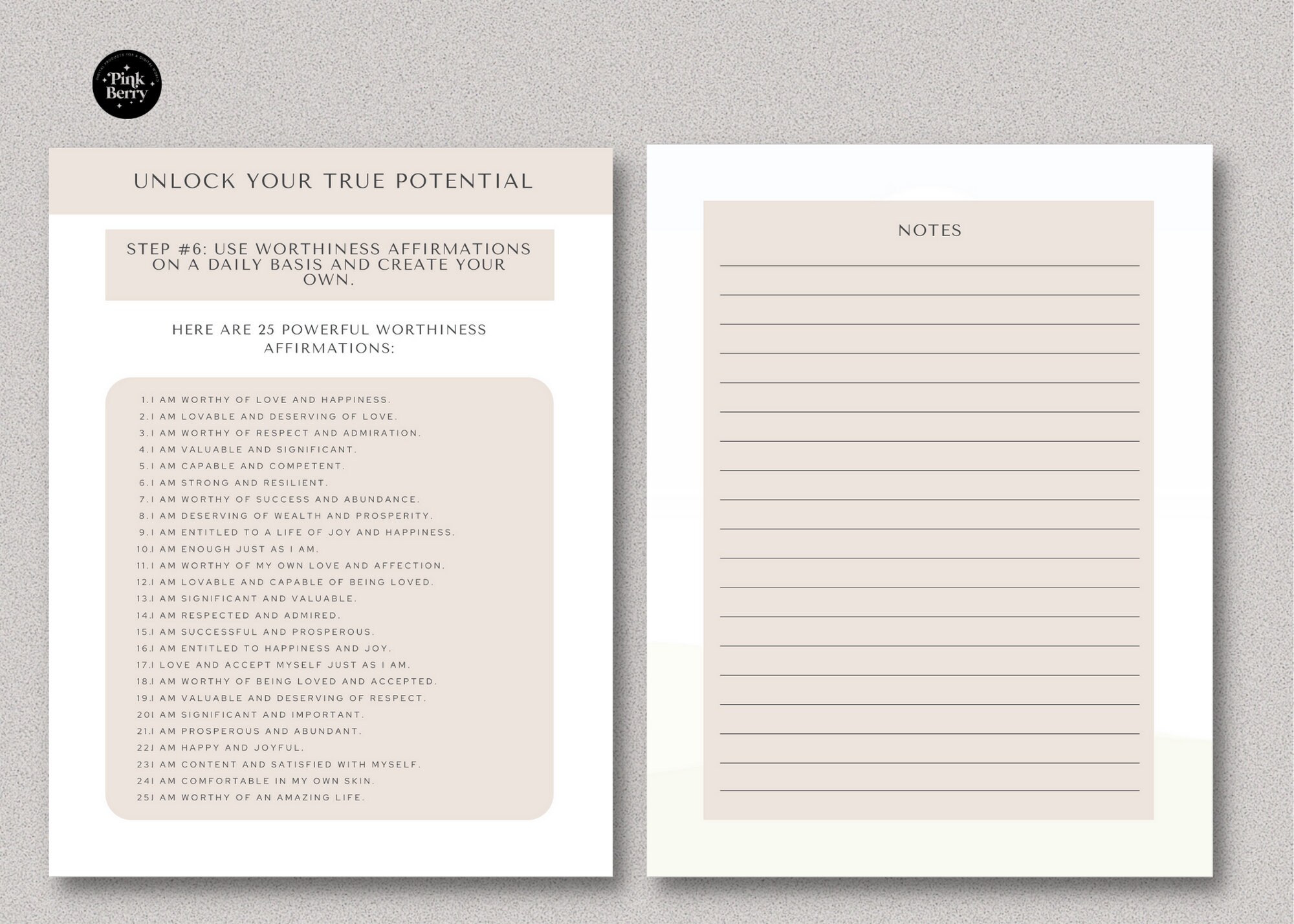 Canva Template Printable Inner Wounds Workbook 40 Page - Etsy
