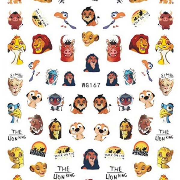 Lion King Decal Etsy UK