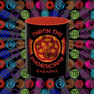Thank The Phoenicians - Accent Coffee Mug, 11oz