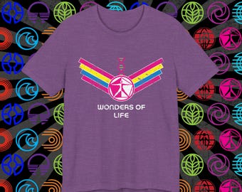 Livets underverk - Unisex kortärmad t-shirt