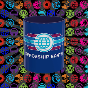 Spaceship Earth - Accent Coffee Mug, 11oz