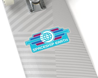 Spaceship Earth - Kiss-Cut Stickers