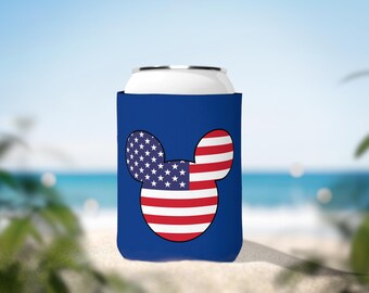 American Flag - Can Cooler Sleeve