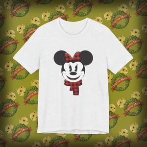 Winter Holiday Minnie - Unisex Short Sleeve Tee