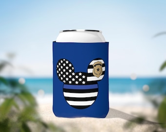 Thin Blue Line - Can Cooler Sleeve