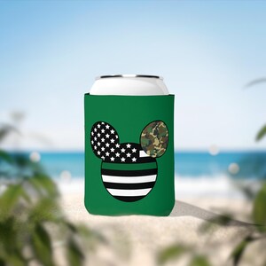 Thin Green Line - Can Cooler Sleeve