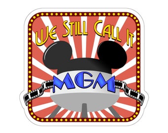 We Still Call It MGM - Kiss-Cut Stickers