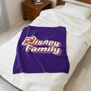 Disney Family - Velveteen Plush Blanket