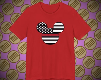 Thin Red Line - Unisex Short Sleeve Tee