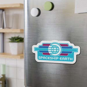 Spaceship Earth - Kiss-Cut Magnets
