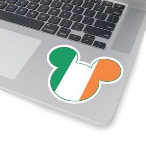 Irish Tricolour - Kiss-Cut Stickers