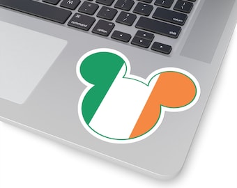Irish Tricolour - Kiss-Cut Stickers