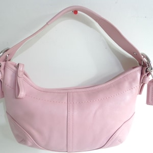 バッグ Coach Pink Soho Pleated Hobo Shoulder s-l400.jpg