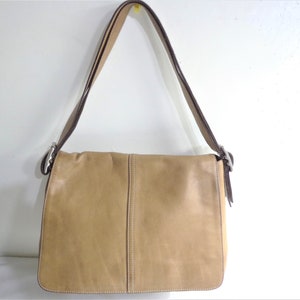 Vintage Coach No. G04Q-1430 Buckskin Suede Leather Purse With -  Israel