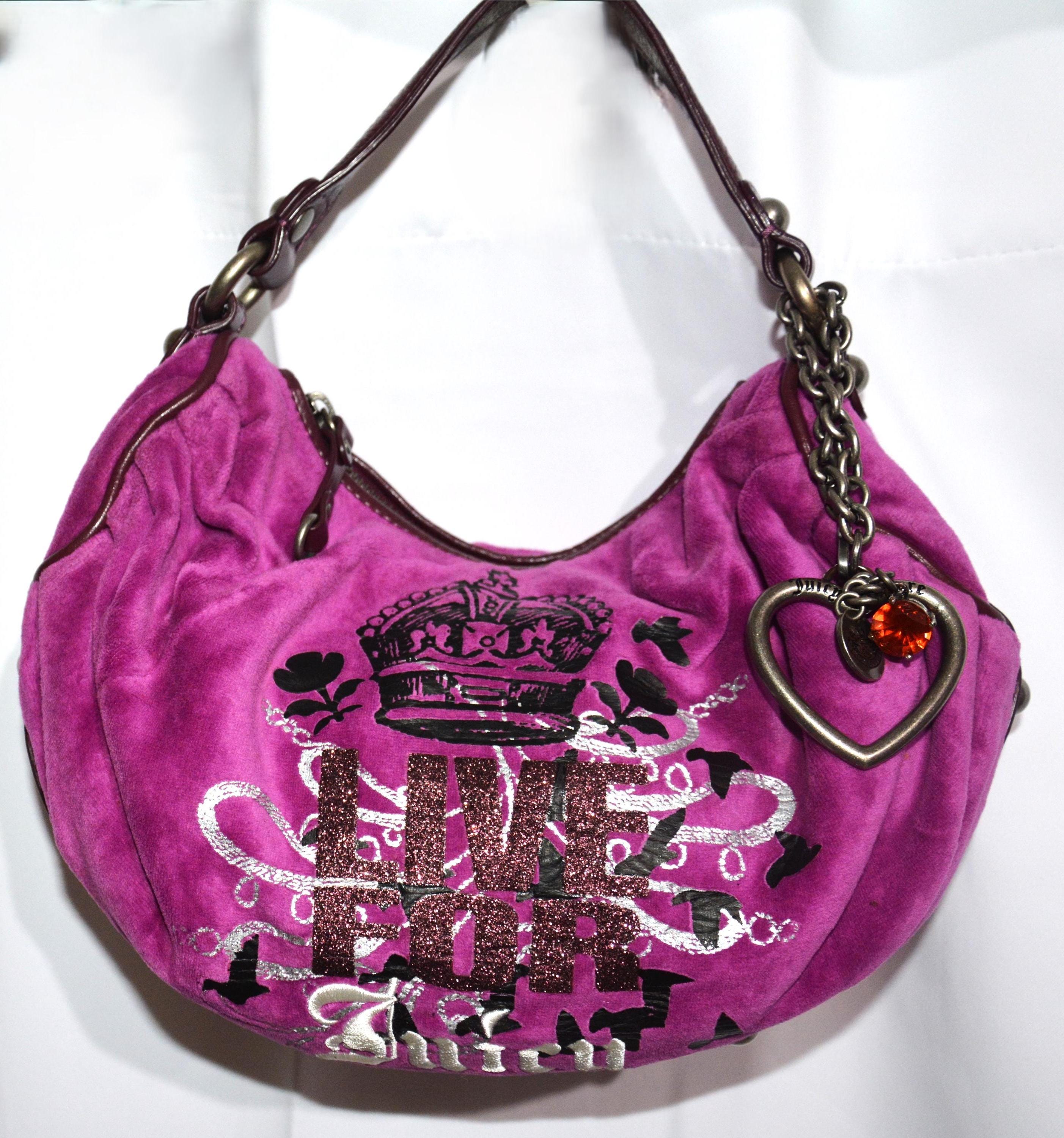 Juicy Couture Bag Y2k - Etsy Juicy Couture Bag Y2k - Etsy