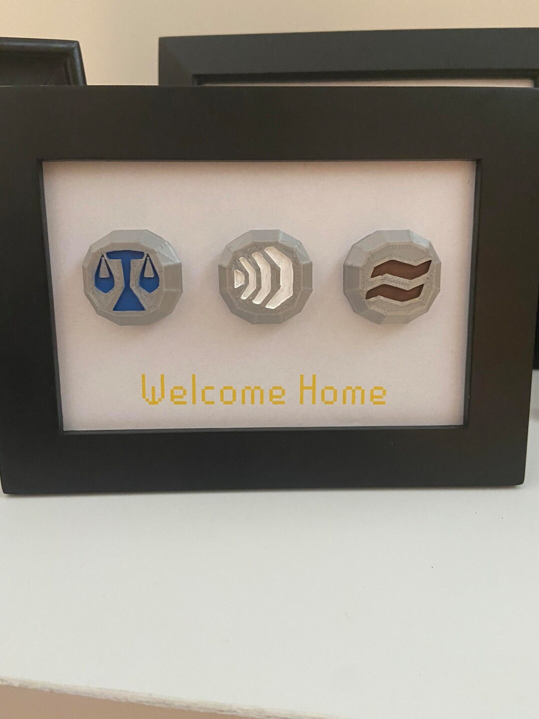 Framed Runescape Painted Runes - Etsy