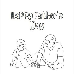 Father&#39;s Day Colouring & Activity Book