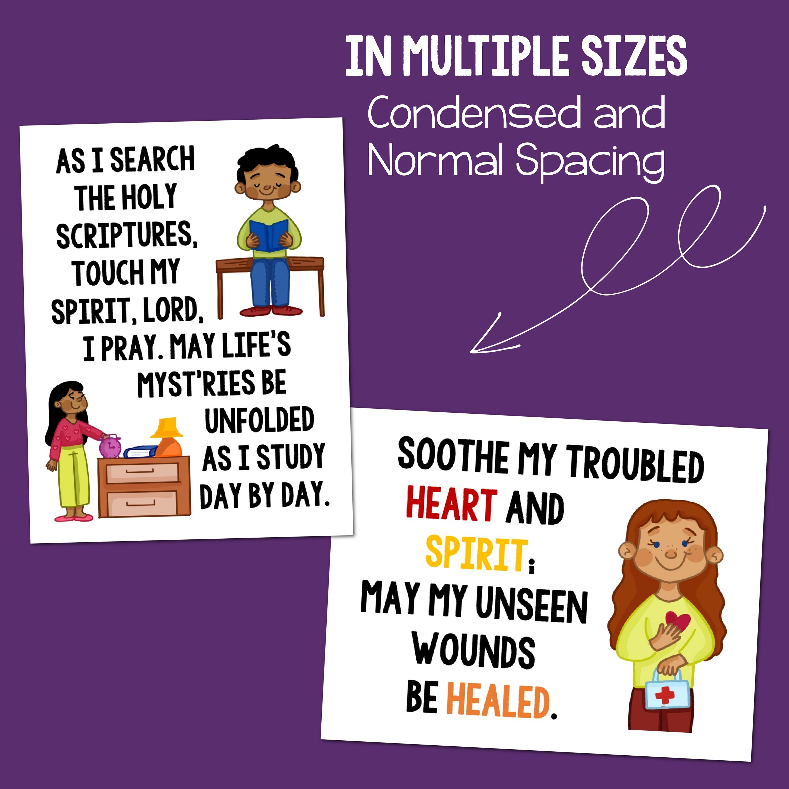 Visual Scriptures As I Search the Holy Scriptures Flip Chart Visual Aids Singing Time ...